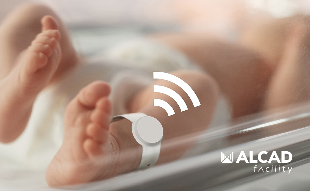 Safer babies in hospitals thanks to our RTLS tracking system