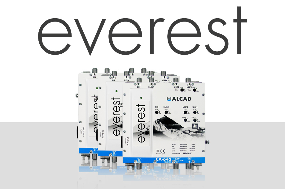 Everest by Alcad: the range of multiband amplifiers inspired by the top of the world